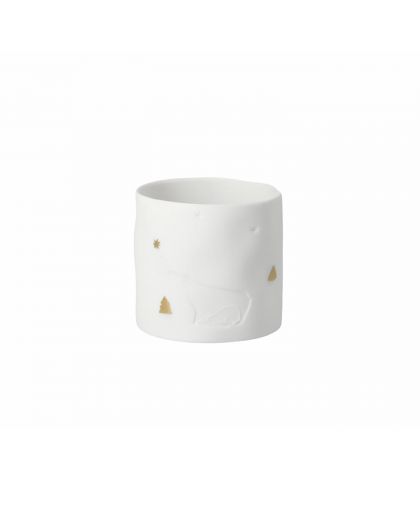 Winterstories Light Polar Bear Taille Ø7Cm H6,5Cm
