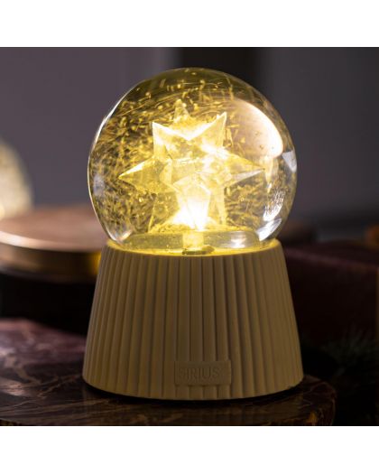 Snow Globe Capella, Hvid Keramik