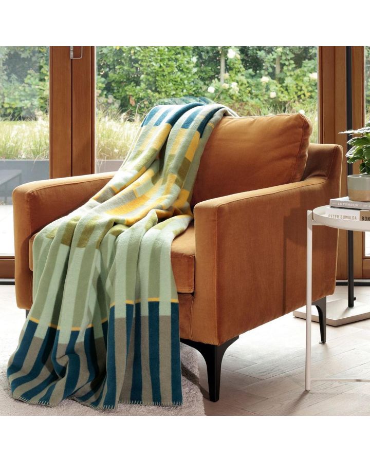 Plaid Lineup Gree Taille 150 X 200Cm