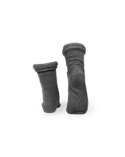 Chaussettes Chenille, 11X43Cm, Gris