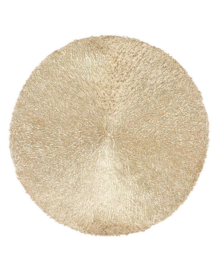 Placemat Capelinni, Ø38 Cm, Gold
