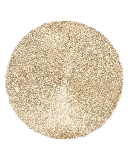 Placemat Capelinni, Ø38 Cm, Gold