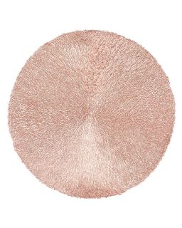 Placemat Capelinni, Ø38 Cm, Rosegold