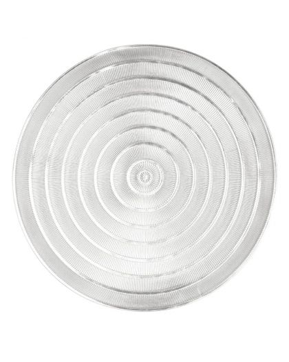 Placemat Capelinni, Ø38 Cm, Silver