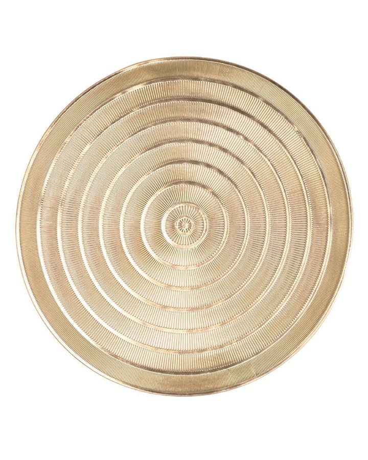 Placemat Capelinni, Ø39.5 Cm, Gold