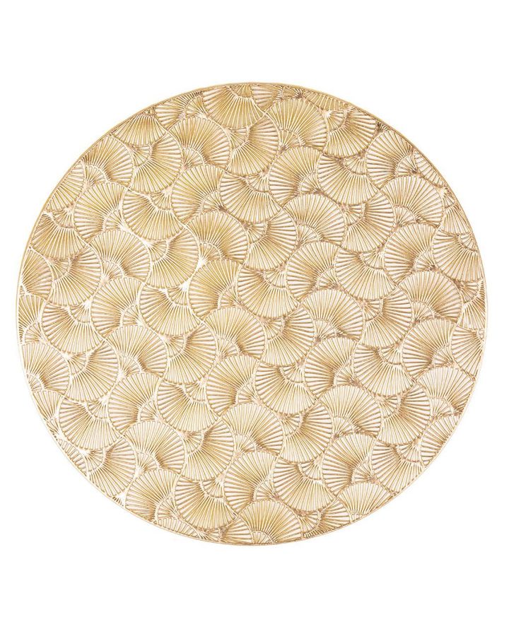 Placemat Capelinni, Ø38 Cm, Gold
