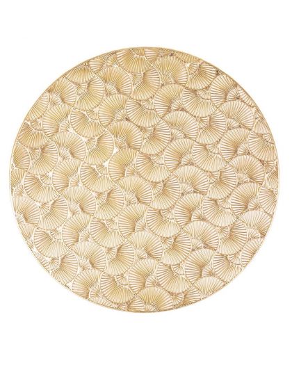 Placemat Capelinni, Ø38 Cm, Gold