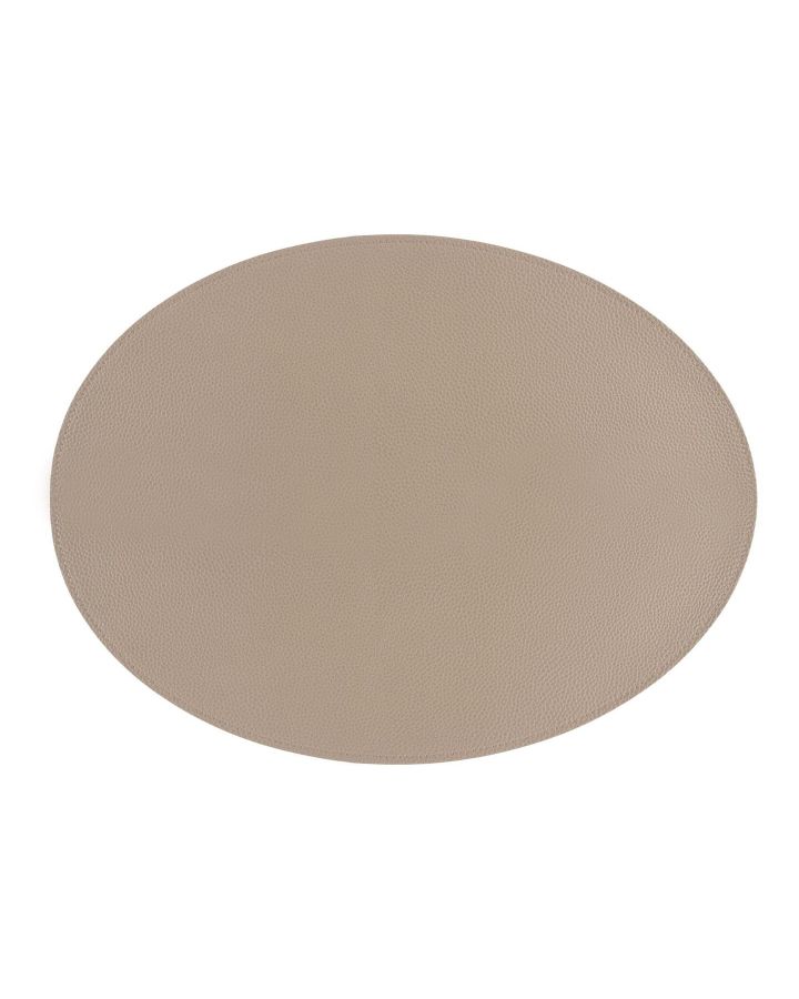 Set De Table Ovale, Trudo, 33X45Cm, Sand