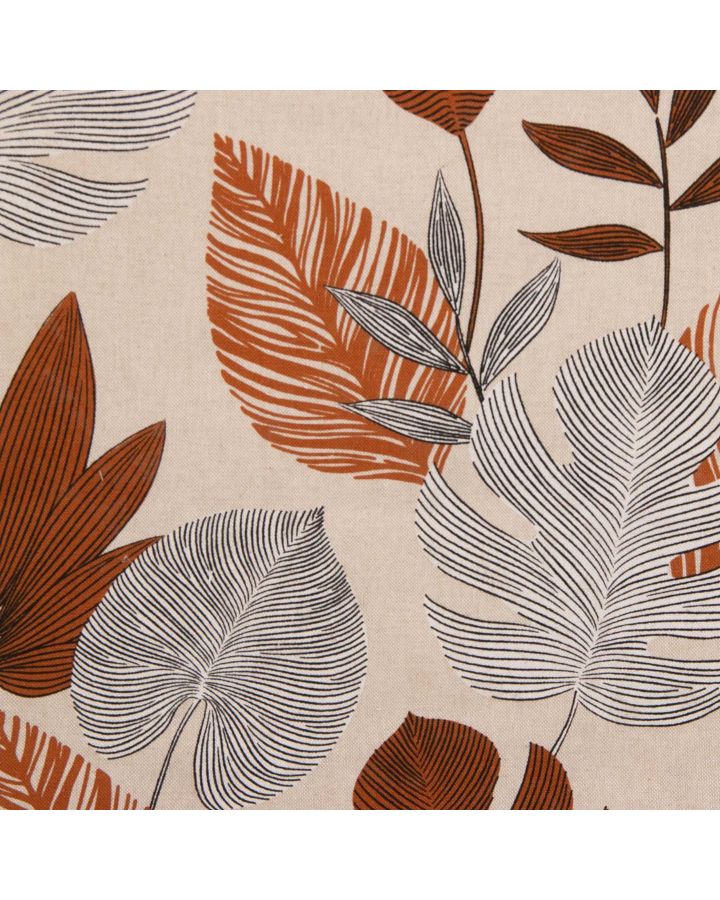 Nappe Plastifiee Borneo Brun 200X150Cm