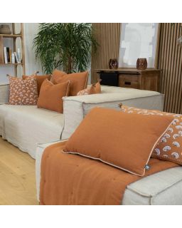 Coussin Lino 330 Brun 40X60 Cm