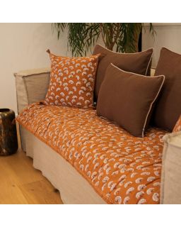 Coussin Canopee Brun 45X45 Cm