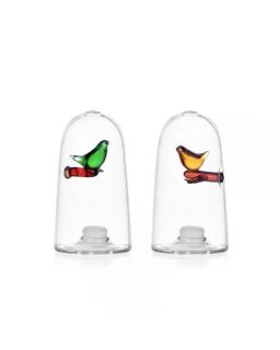  Set Salt And Pepper Birds Tomoko Mizu Borosilicate