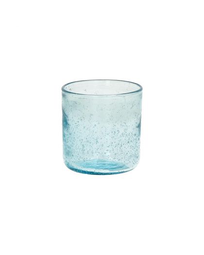  Vico Verre À Eau Verre Ø8 X H 8,2 Cm Bleu Claire