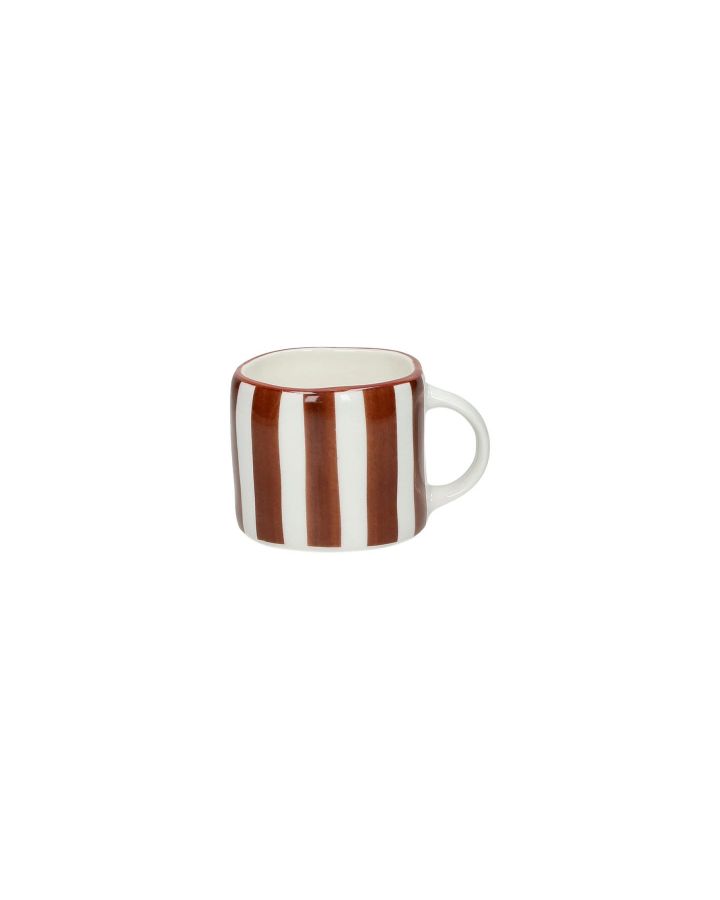  Mykonos Tasse À Expresso 11,5 Cl Porcelaine L 9.2 X W 7 X H 6 Cm Rouille