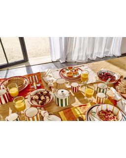  Mykonos Tasse À Expresso 11,5 Cl Porcelaine L 9.2 X W 7 X H 6 Cm Rouille