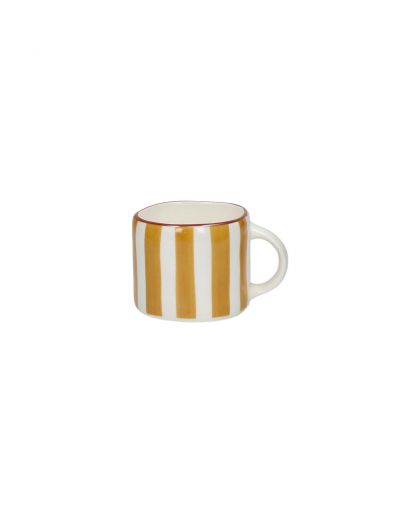  Mykonos Tasse À Expresso 11,5 Cl Porcelaine L 9.2 X W 7 X H 6 Cm Jaune