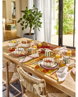  Mykonos Tasse À Expresso 11,5 Cl Porcelaine L 9.2 X W 7 X H 6 Cm Jaune