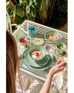  Marmoris Bol À Céréales Porcelaine Ø12,3 X H 4,9 Cm Céladon