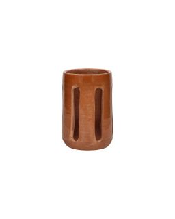  Opia Photophore Terracotta Ø14 X H 20 Cm Terracotta
