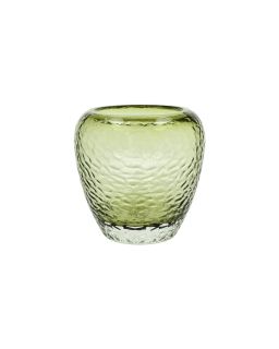  Prisma Vase / Photophore Verre Ø25,5 X H 25 Cm Vert