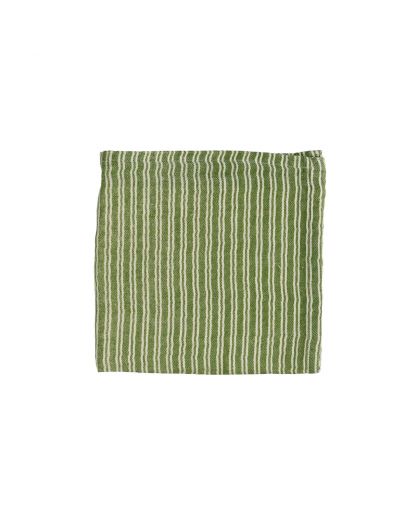  Frivole Serviette Coton L 45 X W 45 Cm Vert