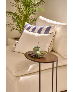  Paso Table D'Appoint Métal / Aluminium L 48 X W 32,5 X H 62 Cm Bronze