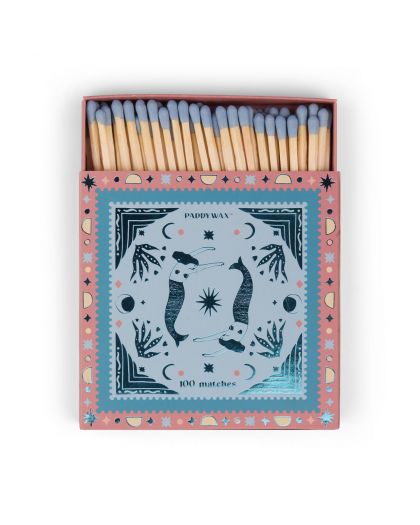 Jumbo Boxed Matches (100 Pcs) - Mermaids