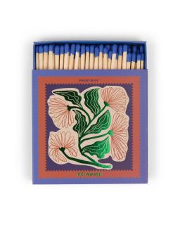 Jumbo Boxed Matches (100 Pcs) - Floral
