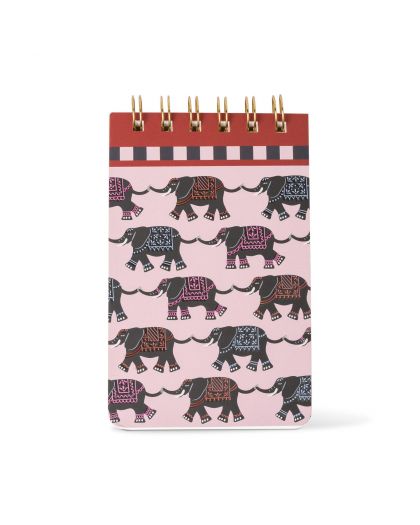 A Dopo Twin Wire Notepad - Elephant