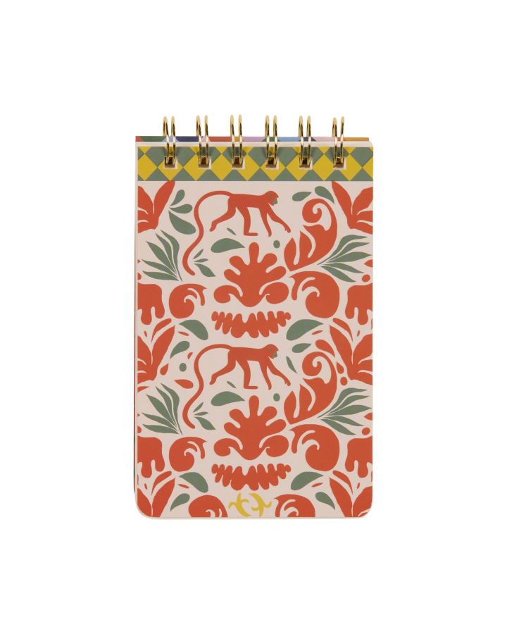 A Dopo Twin Wire Notepad - Monkey