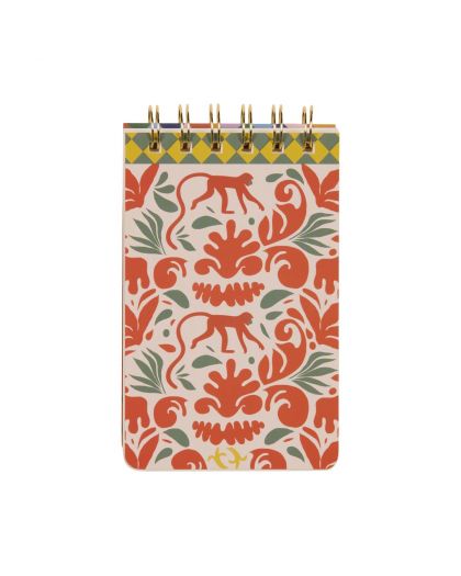 A Dopo Twin Wire Notepad - Monkey