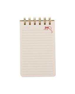 A Dopo Twin Wire Notepad - Monkey