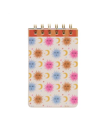A Dopo Twin Wire Notepad - Sun