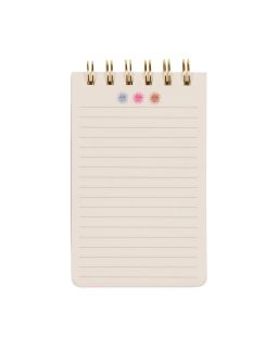 A Dopo Twin Wire Notepad - Sun