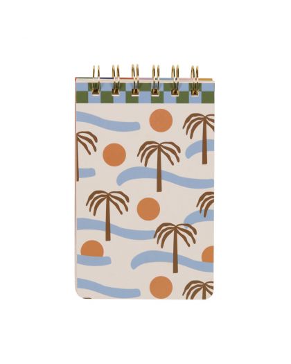 A Dopo Twin Wire Notepad - Palm