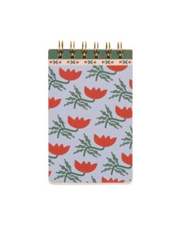 A Dopo Twin Wire Notepad - Flower