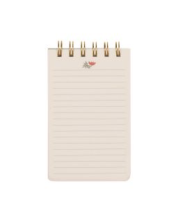 A Dopo Twin Wire Notepad - Flower