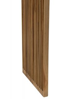 Console Avec Etagere Teck Recycle Naturel Taille S ,118x30x40cm