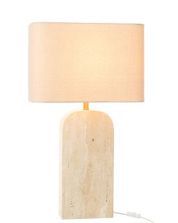 Lampe Travertin Beige ,40x20x71cm