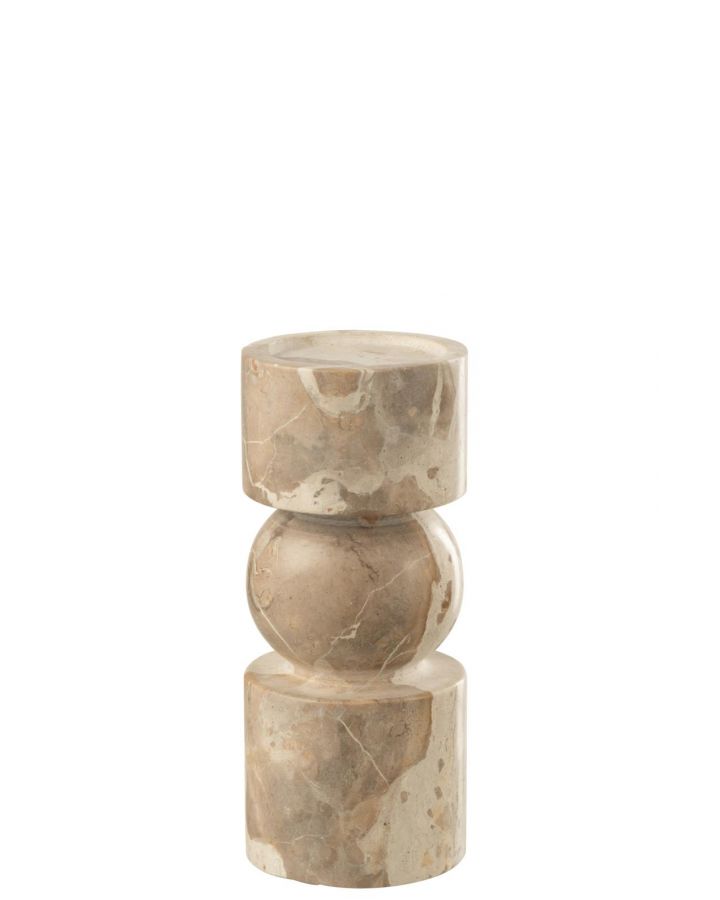 Chandelier Marbre Beige Small ,9x9x23cm