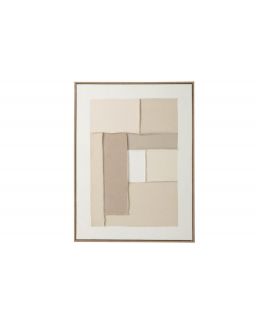 Tableau Amy Bois De Pin Multicolore Assortiment De 2 ,82,4x62,4x4,5cm