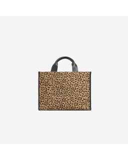 Sac Nomade Felis Beigecorps Cotonanse Cuir Finitions Cuir Taille 33X24X12 Cm