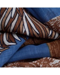 Etole 100 Cotton Toutou 100% Coton Bleu Taille 100X190 Cm