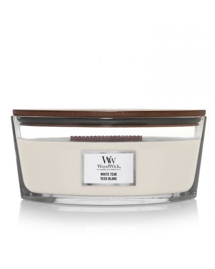 Bougie Teck Blanc Ellipse