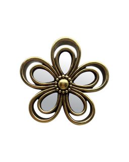 Deco Murale Fleur Miroir Ø10Cm