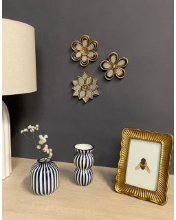 Deco Murale Fleur Miroir Ø10Cm