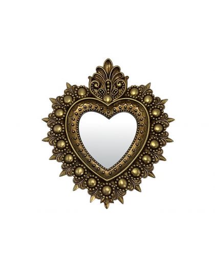 Deco Murale Ex-Voto Miroir 21,5X24Cm