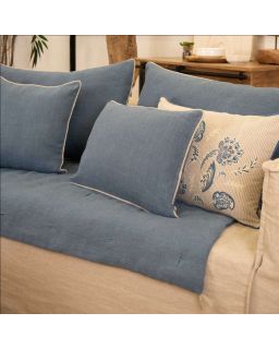 Coussin Lino 330 40X60Cm Marine