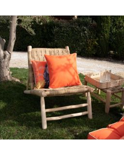 Coussin 45X45Cm Juan Les Pins Nectarine