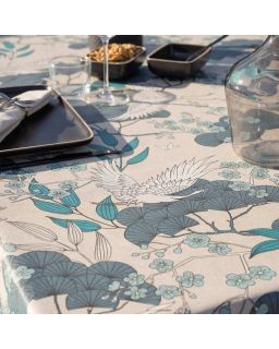 Plastifiee Okaido Turquoise 300X150Cm